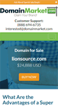 Mobile Screenshot of lionsource.com